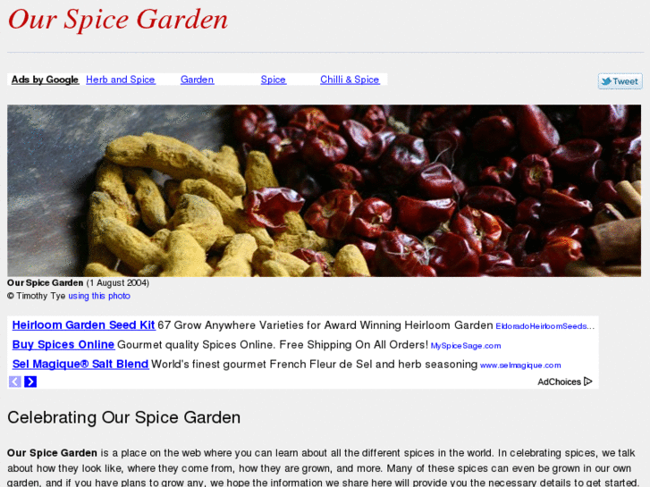 www.our-spice-garden.com