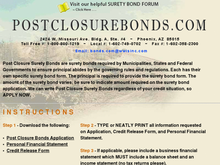 www.postclosurebonds.com