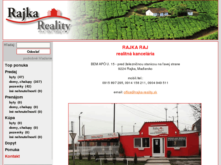 www.rajka-reality.sk