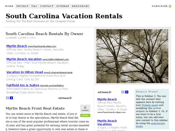 www.southcarolinavacationrentals.org