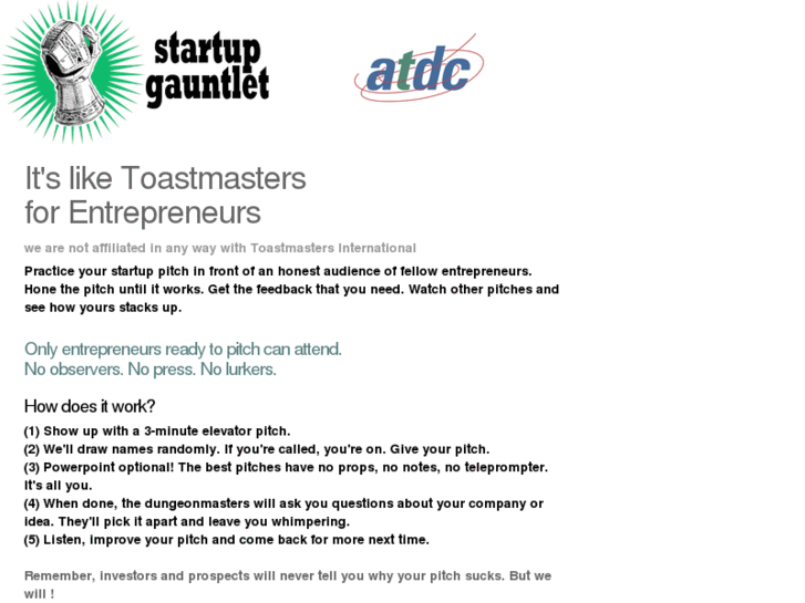 www.startupgauntlet.com