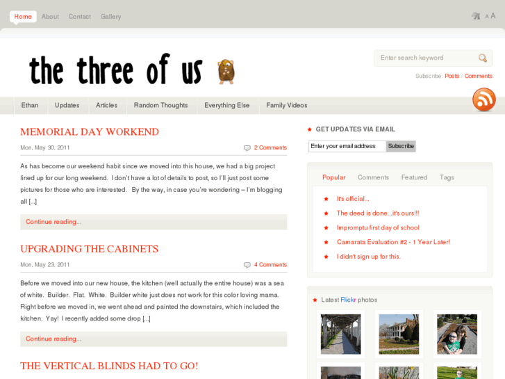 www.thethreeof.us