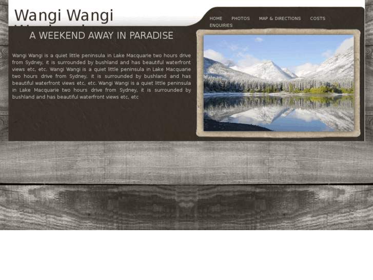 www.wangiweekender.com