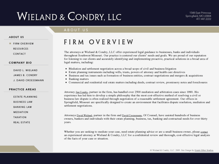 www.wielandandcondry.com