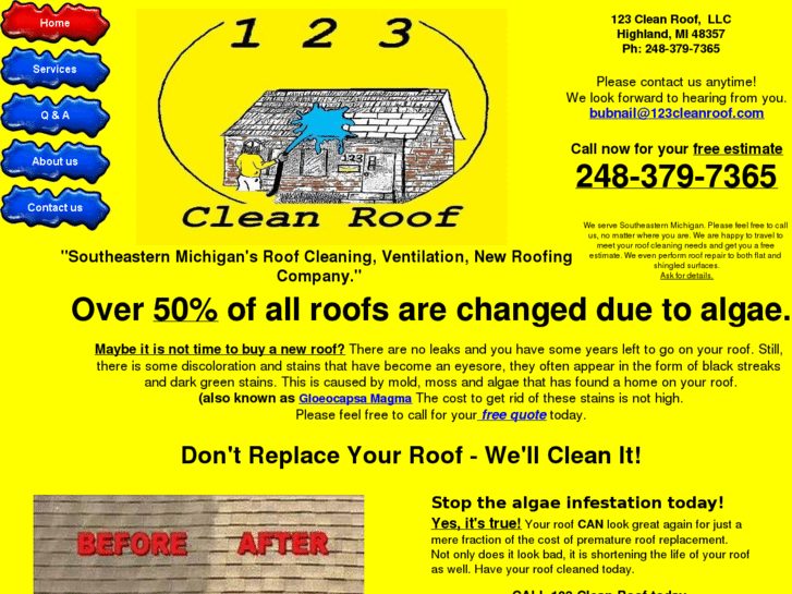 www.123cleanroof.com