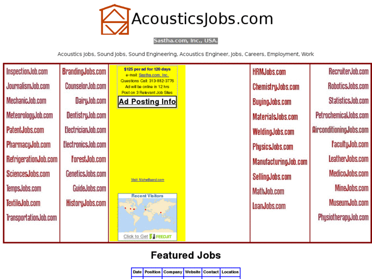 www.acousticsjob.com