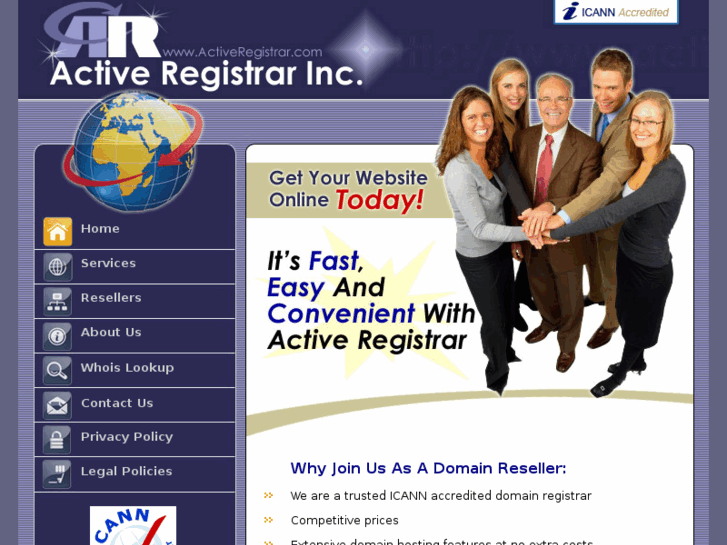 www.activeregistrar.biz