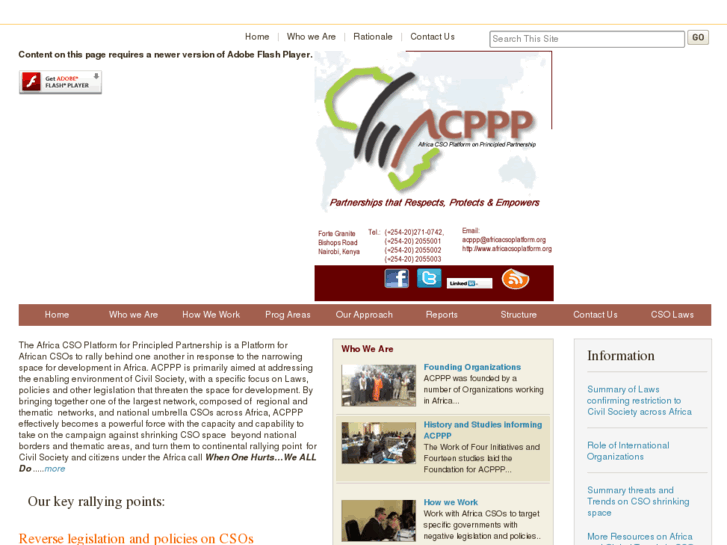 www.africacsoplatform.org