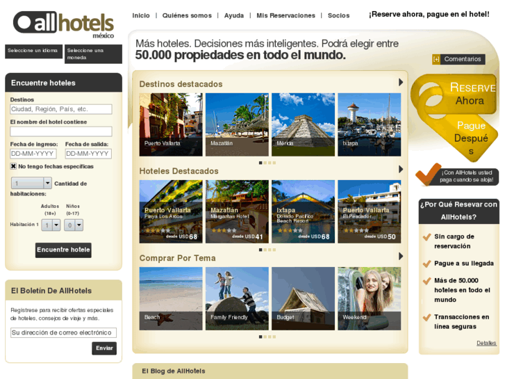 www.allhotels.com.mx