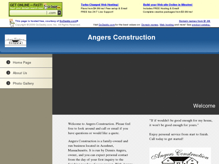 www.angersconstruction.com