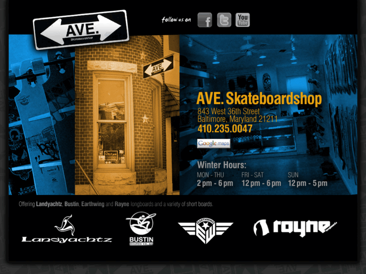 www.aveskateboardshop.com