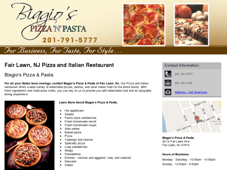 www.biagiospizzanpasta.com