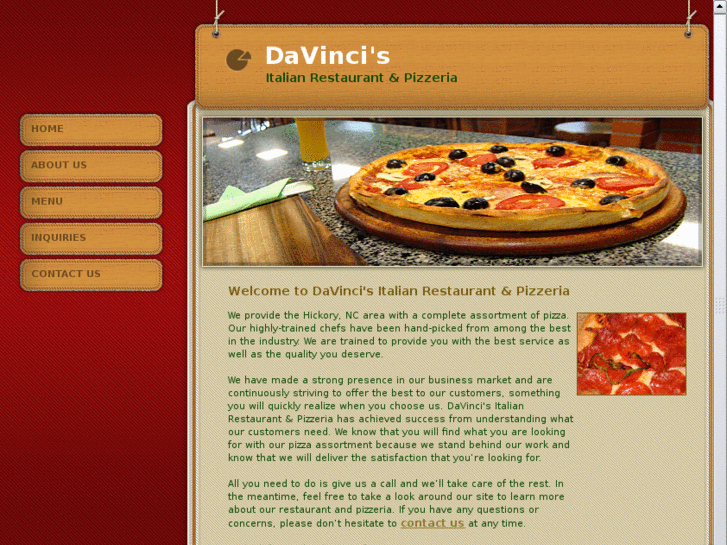 www.davincisrestaurantandpizzeria.org