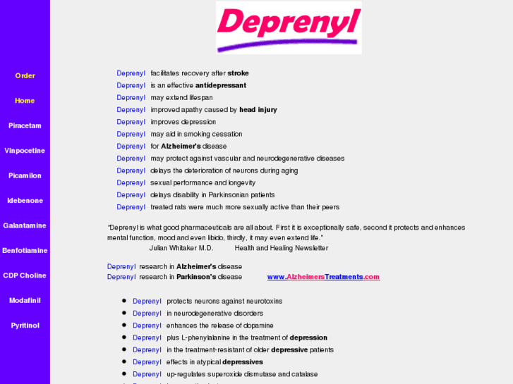 www.deprenyl.net