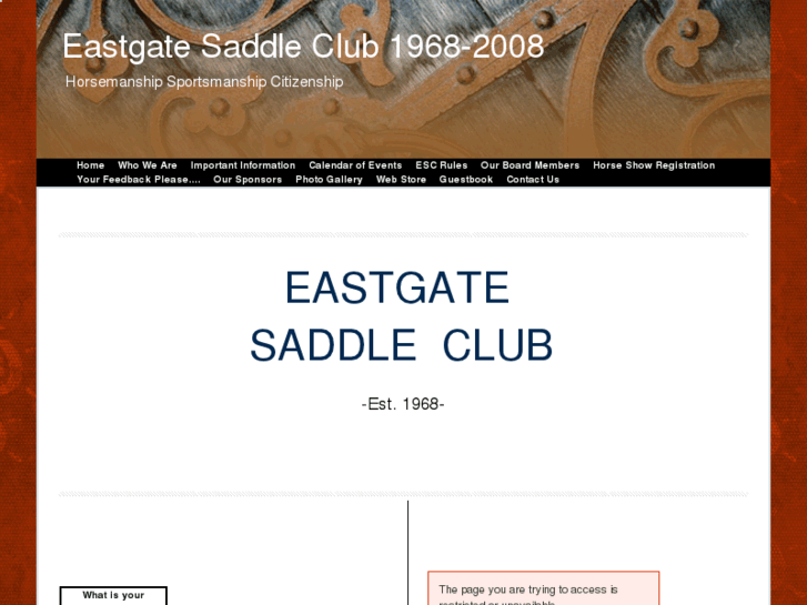 www.eastgatesaddleclub.com