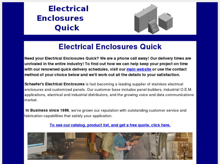 www.electricalenclosuresquick.com