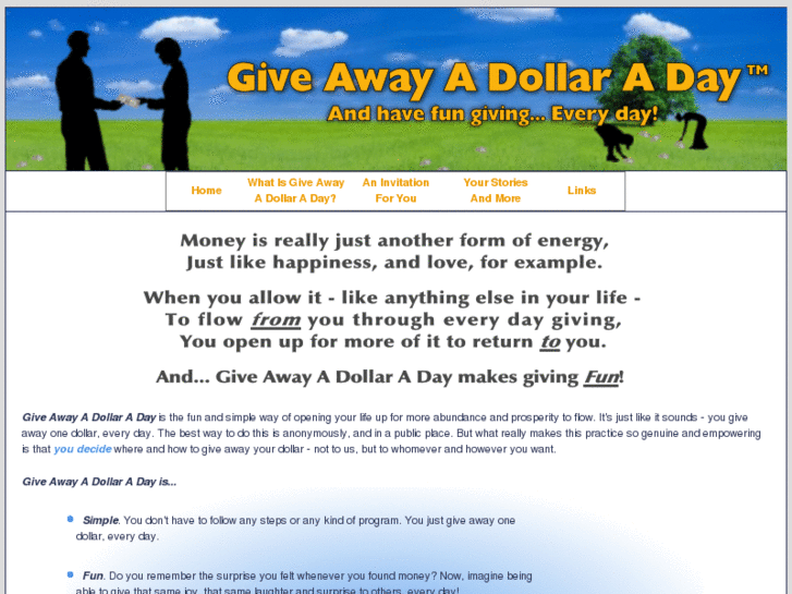 www.giveadollaradayaway.com