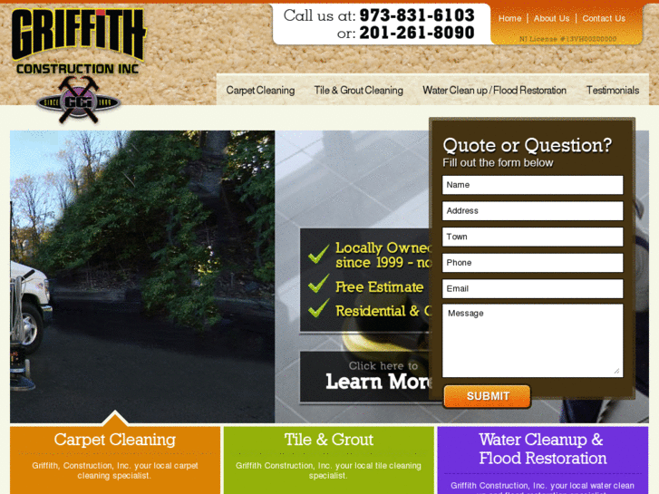 www.griffithcarpetcleaningnj.com