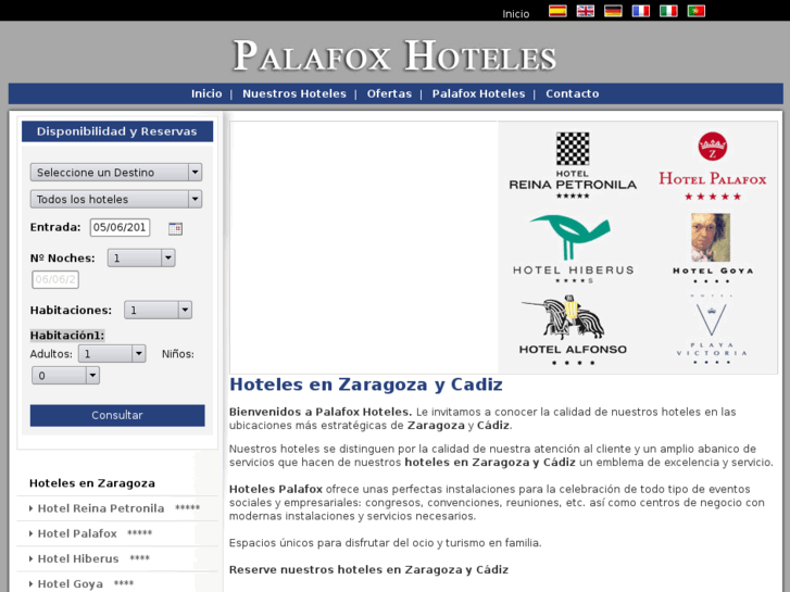 www.hotelespalafox.com