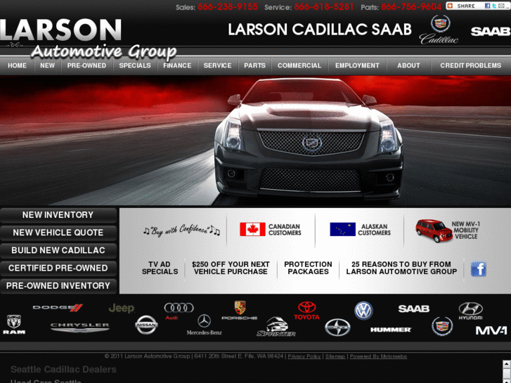 www.larsoncadillac.com