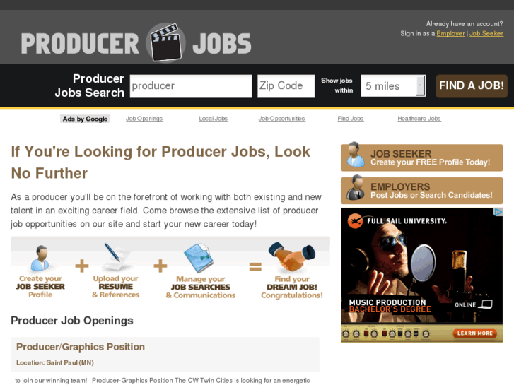 www.producerjobs.net