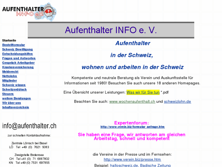 www.schweiz-aufenthalt.ch