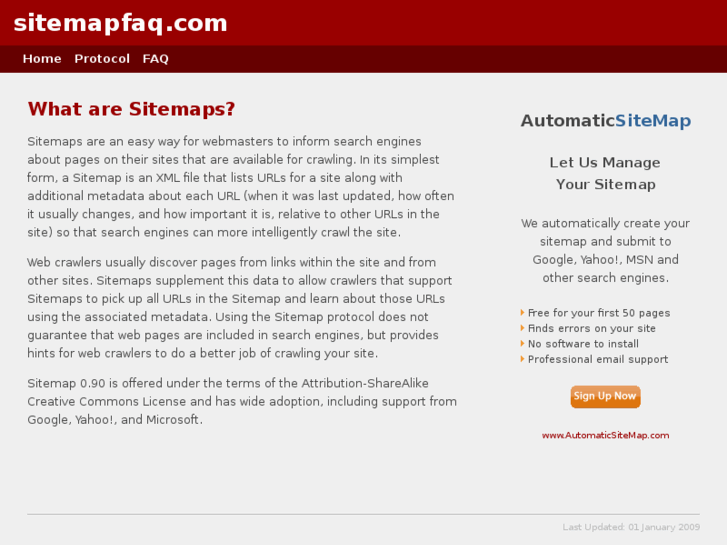 www.sitemapfaq.com