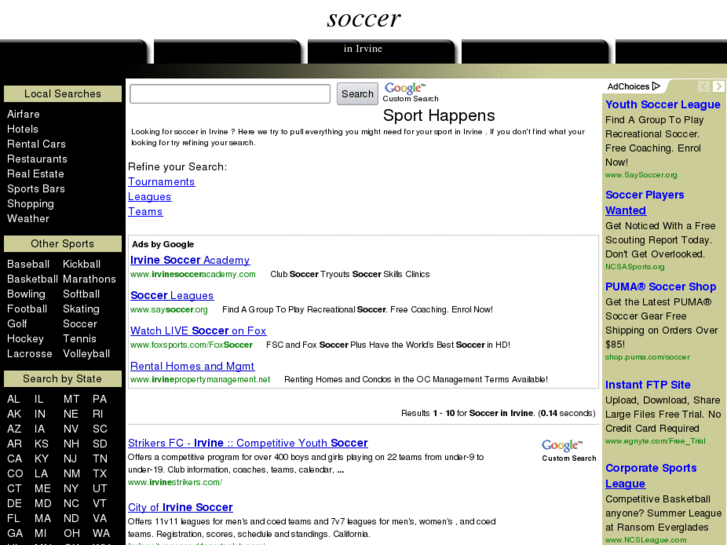 www.soccerinirvine.com