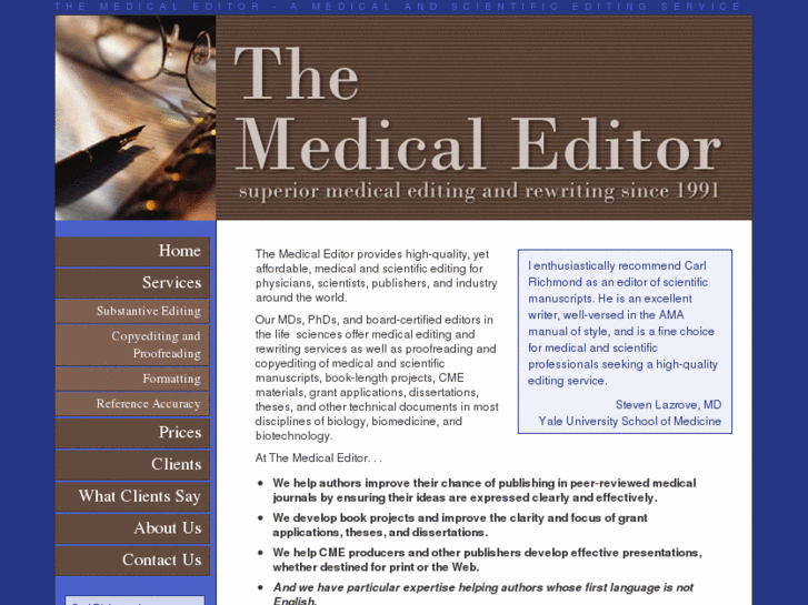 www.themedicaleditor.com