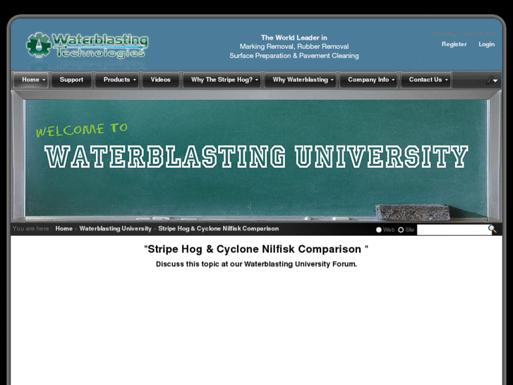 www.waterblastinguniversity.com