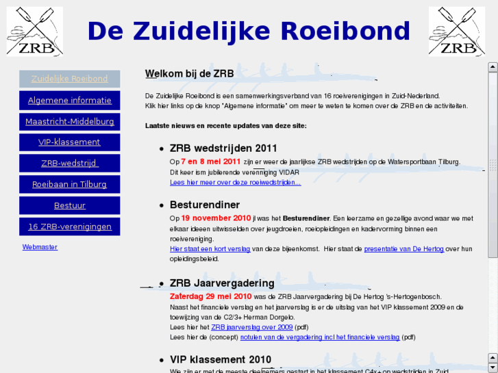 www.zuidelijkeroeibond.nl