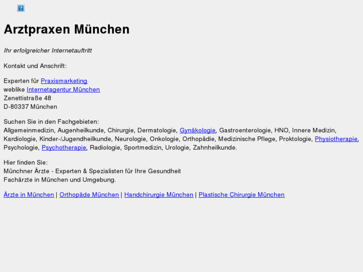 www.arztpraxen-muenchen.de