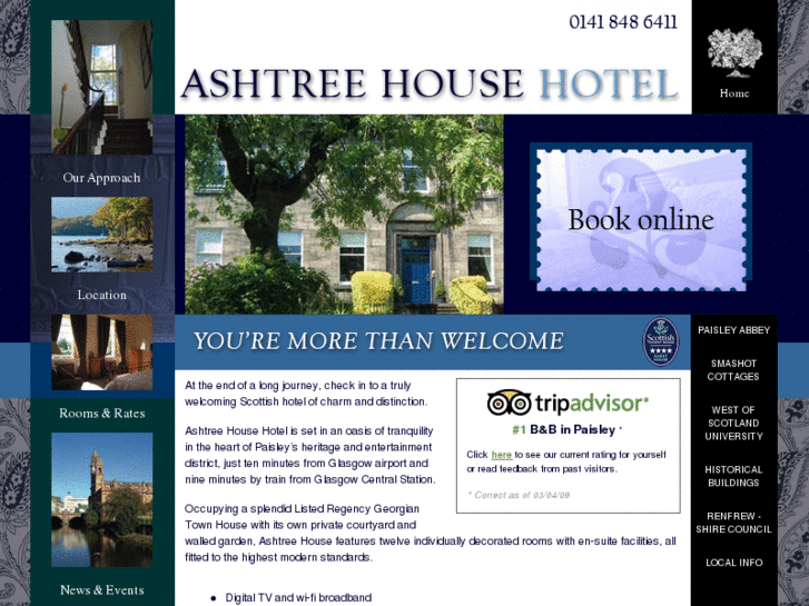 www.ashtreehousehotel.com