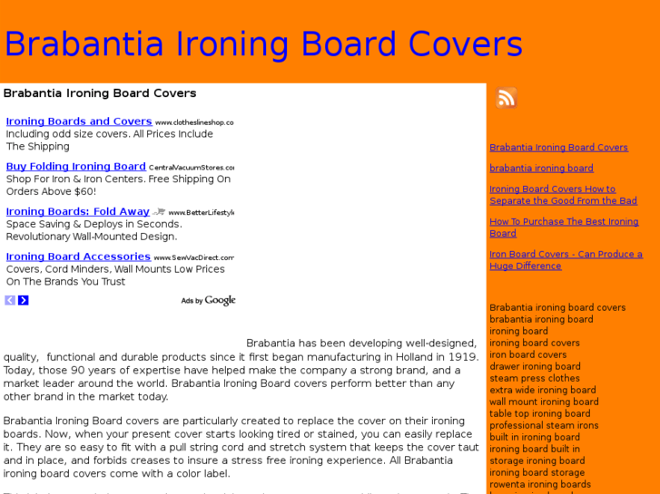 www.brabantiaironingboardcovers.com