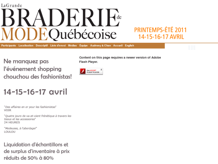 www.braderiedemodequebecoise.com