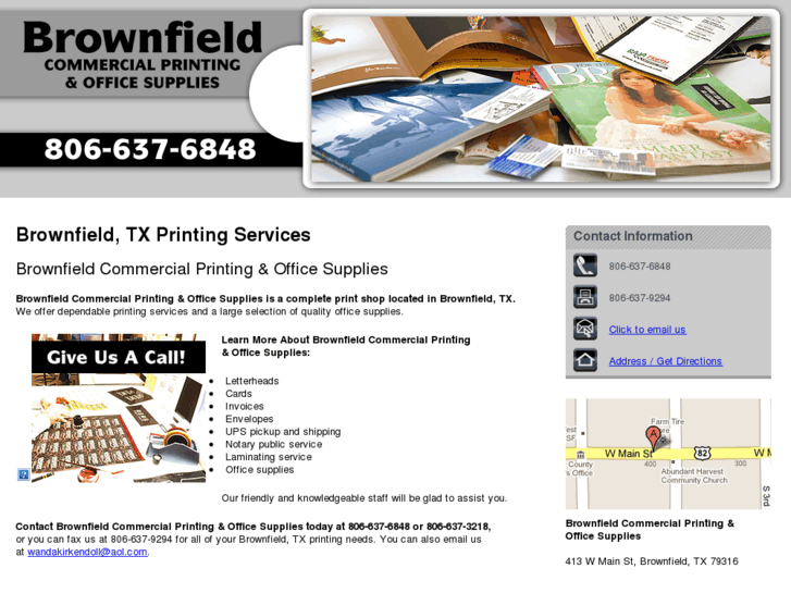 www.brownfieldcommercialprinting.com