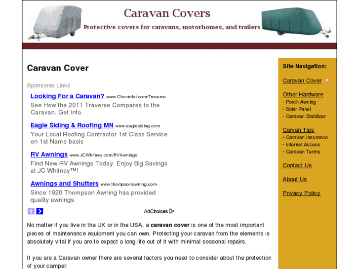 www.caravancover.net