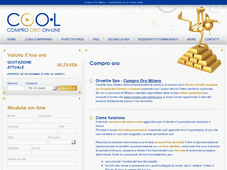 www.comprooroamilano.net