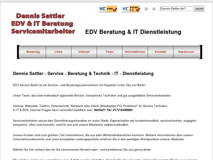 www.dennis-sattler.de