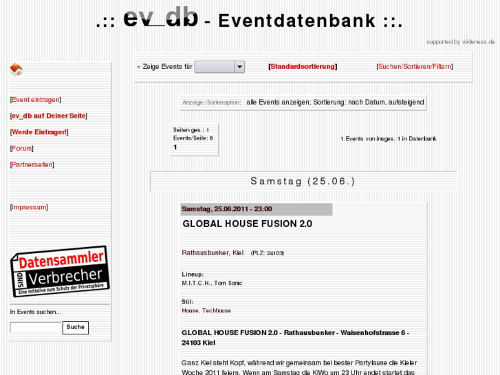 www.ev-db.de