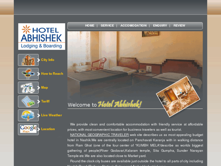 www.hotelabhishek.com