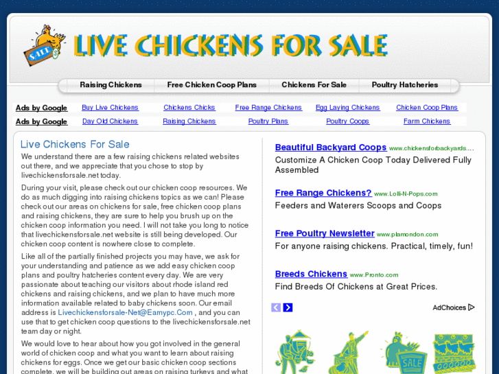 www.livechickensforsale.net