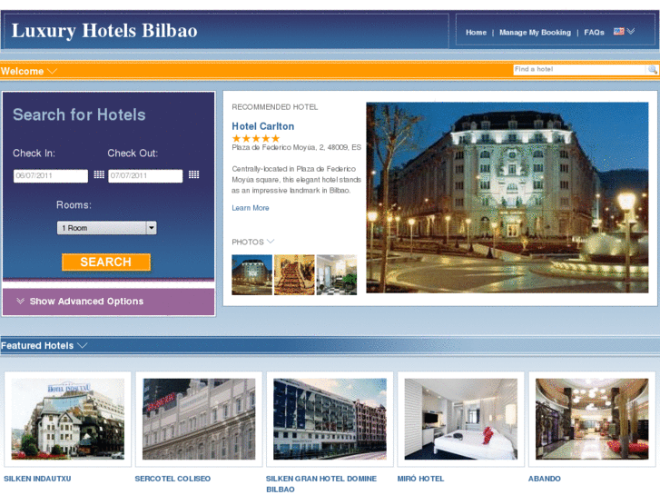 www.luxuryhotelsbilbao.com