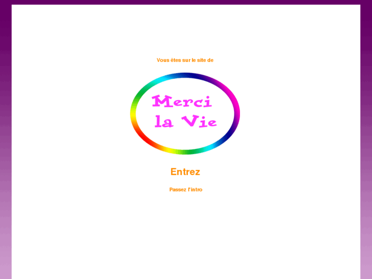 www.mercilavie.net