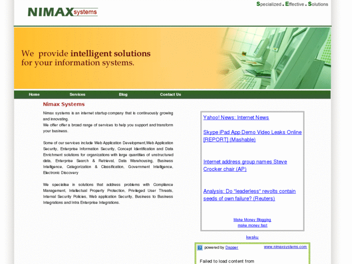 www.nimaxsystems.com