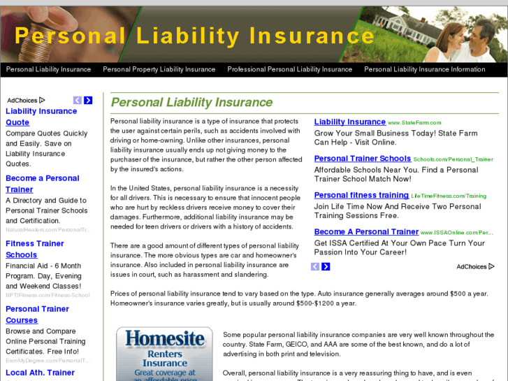 www.personalliabilityinsuranceonline.com