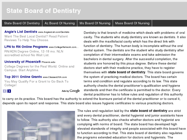 www.stateboardofdentistry.org