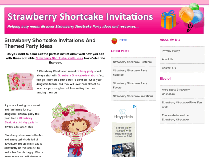 www.strawberryshortcakeinvitations.com