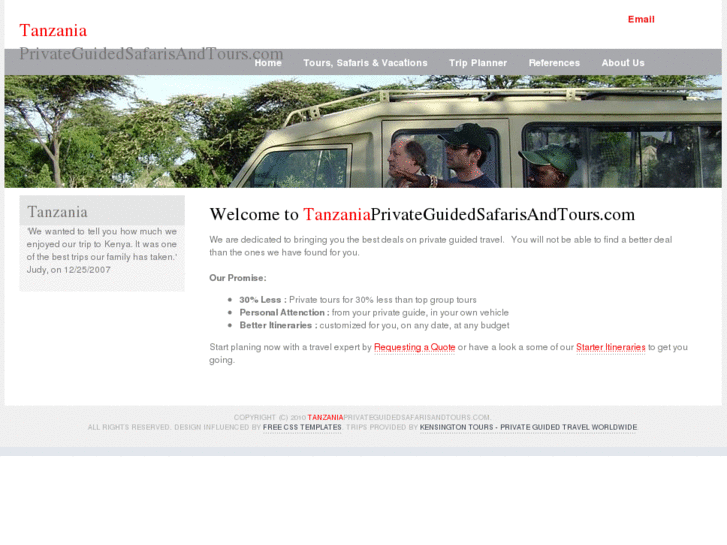 www.tanzaniaprivateguidedsafarisandtours.com