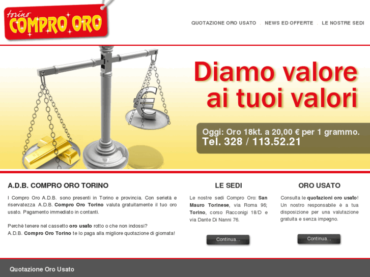 www.torinocomprooro.it